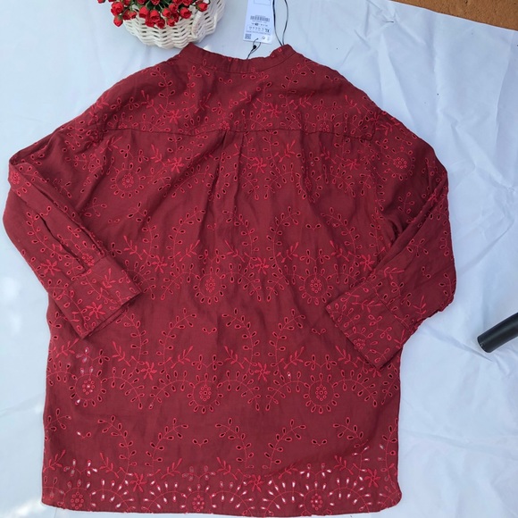 50%Zara Blouse SZ XL&L - Picture 4 of 5